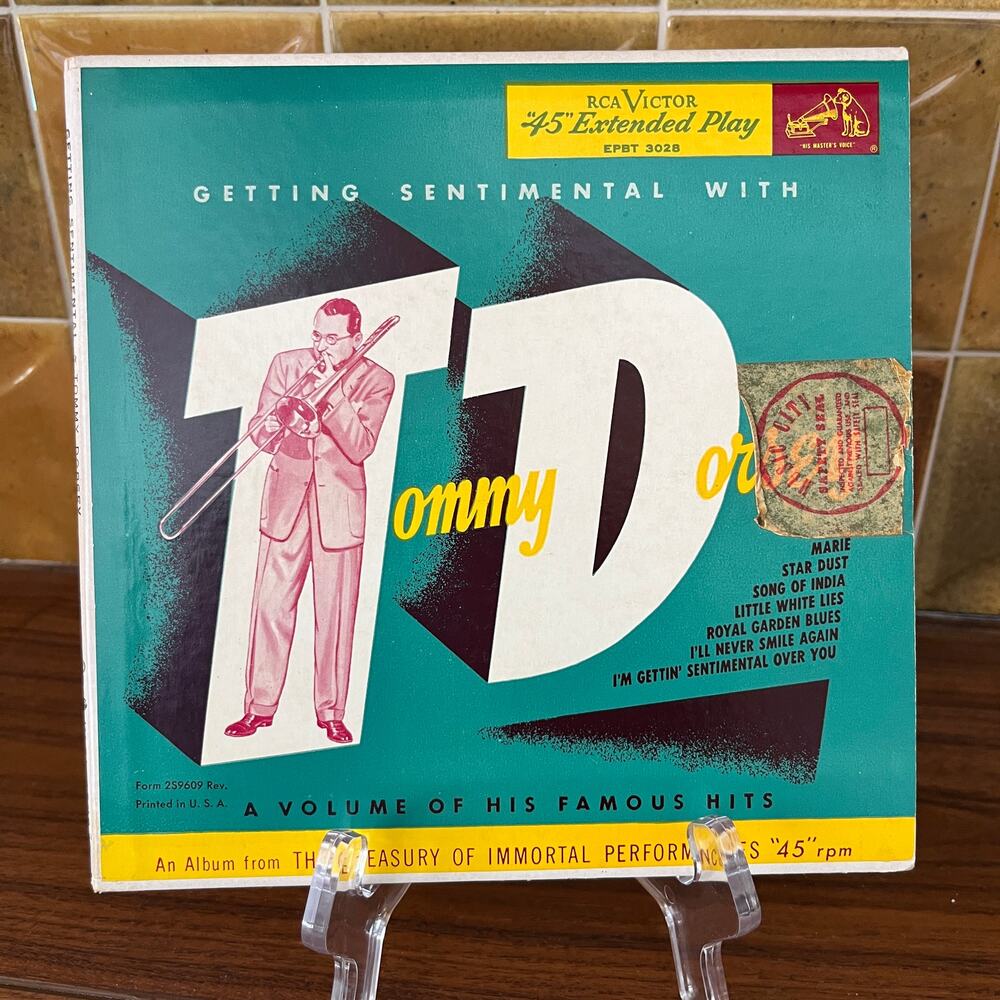 Getting Sentimental with Tommy Dorsey 2x45rpm 7" EP RCA Victor EPBT 3028